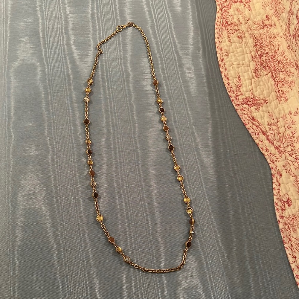 GOLD BEADED NECKLACE
